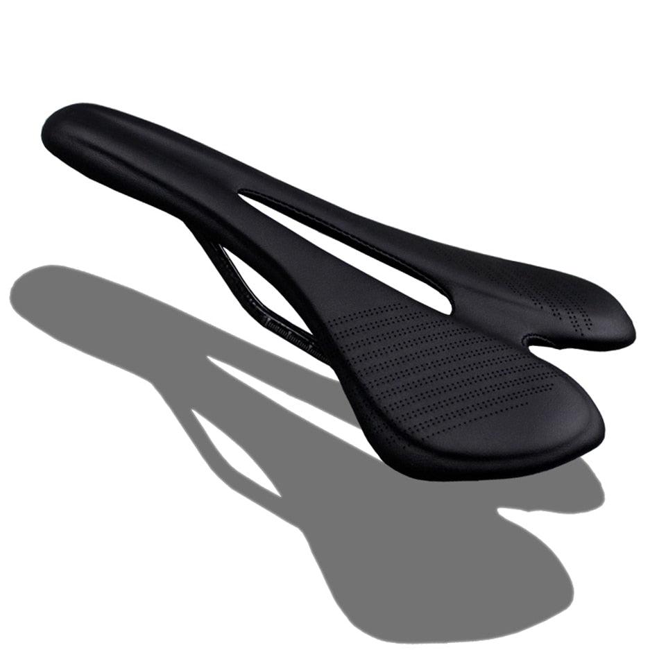 Comfort Wide Bicycle Seat Carbon Fiber Bike Saddle Seat Cycling Carbon Fiber Bike Seat Saddle Ultra-Light Mountain Bicycle Road Bike Saddle Replacement Accessory Comfortable Cushion With Rail Mountain Road Bicycle Stevvex
