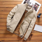 Comfortable Autumn Mens Jackets Casual Male Cotton Thick Warm Jacket Elegant Soft Jackets For Men Water Resistant Windbreaker Jacket Classic Men Clothing Stevvex