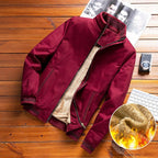 Comfortable Autumn Mens Jackets Casual Male Cotton Thick Warm Jacket Elegant Soft Jackets For Men Water Resistant Windbreaker Jacket Classic Men Clothing Stevvex