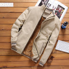 Comfortable Autumn Mens Jackets Casual Male Cotton Thick Warm Jacket Elegant Soft Jackets For Men Water Resistant Windbreaker Jacket Classic Men Clothing Stevvex