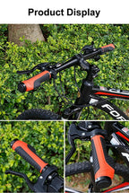 Comfortable Bicycle Handlebars Grip Handles Rubber Integrated Handle Bar Shockproof Anti-Slip Racing Road Bike Grip Anti-Slip Well-Functional Stylish Design Suitable For Performance And Long Riding Stevvex