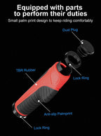 Comfortable Bicycle Handlebars Grip Handles Rubber Integrated Handle Bar Shockproof Anti-Slip Racing Road Bike Grip Anti-Slip Well-Functional Stylish Design Suitable For Performance And Long Riding Stevvex