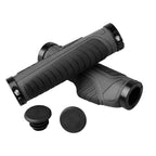 Comfortable Bicycle Handlebars Grip Handles Rubber Integrated Handle Bar Shockproof Anti-Slip Racing Road Bike Grip Anti-Slip Well-Functional Stylish Design Suitable For Performance And Long Riding Stevvex