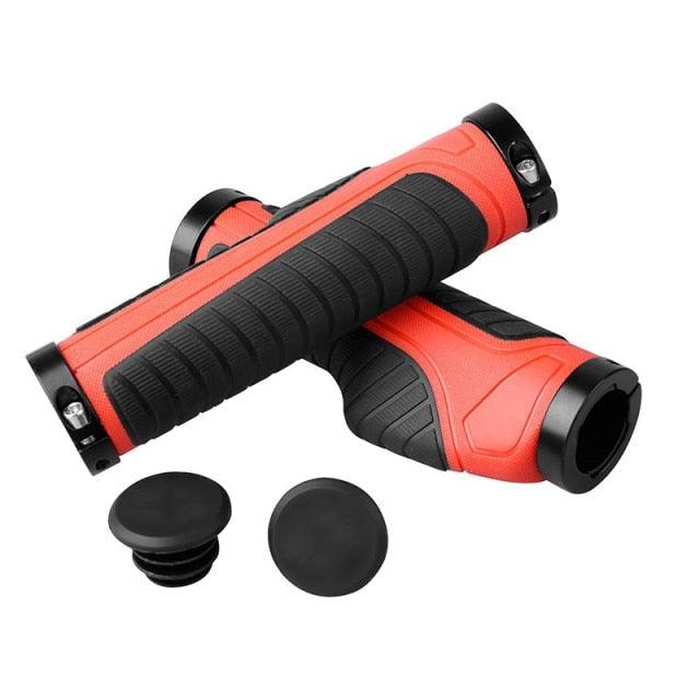 Comfortable Bicycle Handlebars Grip Handles Rubber Integrated Handle Bar Shockproof Anti-Slip Racing Road Bike Grip Anti-Slip Well-Functional Stylish Design Suitable For Performance And Long Riding Stevvex