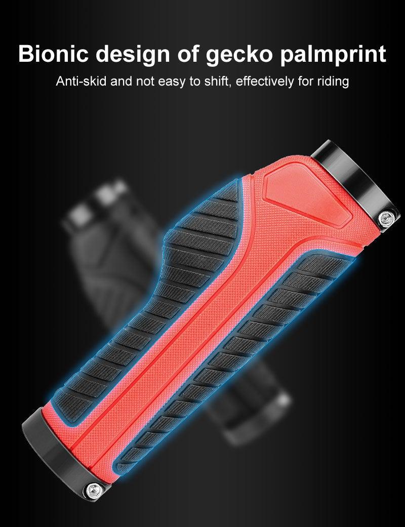 Comfortable Bicycle Handlebars Grip Handles Rubber Integrated Handle Bar Shockproof Anti-Slip Racing Road Bike Grip Anti-Slip Well-Functional Stylish Design Suitable For Performance And Long Riding Stevvex