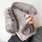 Comfortable Bunny Funny Women Phone Cover For iPhone 12 mini 11 Pro Max Hairy Cute Rabbit Animal Case For iPhone XS MAX XR Soft Lightweight Phone Cover Girl Gifts Stevvex