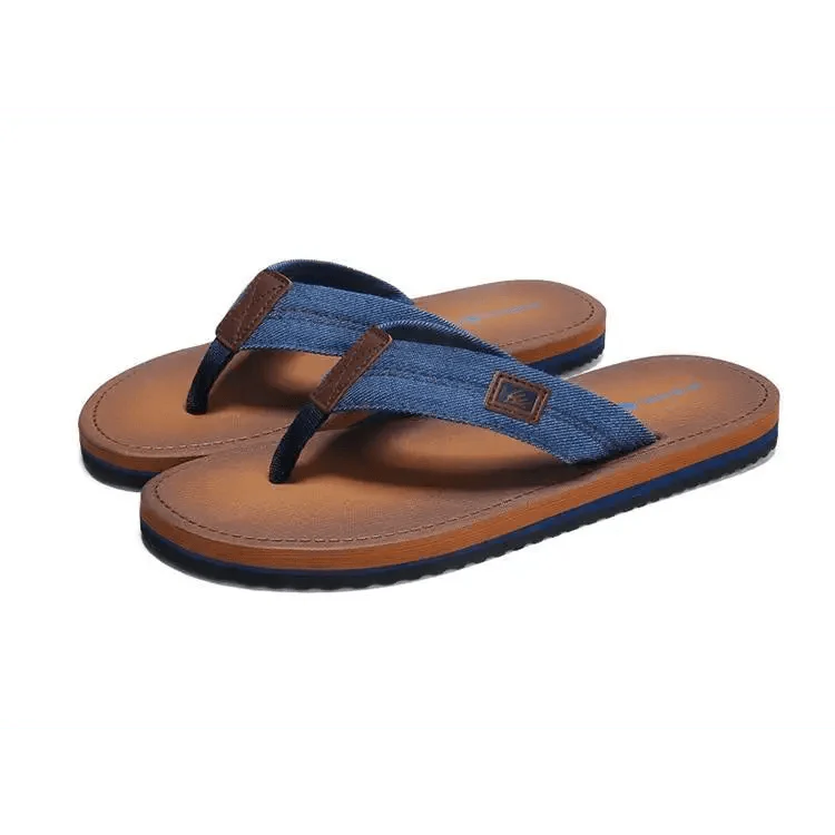 Comfortable Casual Summer Flip- Flops Men Beach Slippers Sandals Simple Luxury Design Indoor Non-Slip Black Flip Flops Stevvex