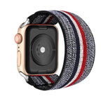 Comfortable Elastic Scrunchie Strap Band For Watch Women Bracelet Compatible With Watch Band 41mm 40mm 38mm Women Girls Adjustable Elastic Nylon Strap Solo Loop Replacement Lightweight Wristband For Watches Stevvex