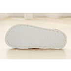 Comfortable Elegant Flower Design Indoor Soft Slipper Spring Autumn Lightweight Flip Flops For Women Classic Bedroom Slippers Ladies Foldable Flip Flops Stevvex