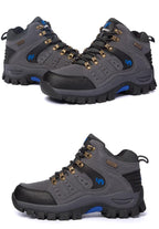 Comfortable Outdoor Waterproof Hiking Boots Men's Spring And Autumn Hiking Wear-Resistant Mountain Sports Boots Hunting Shoes High Waterproof Hiking Boots Outdoor Lightweight Mens Shoes Stevvex