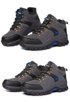 Comfortable Outdoor Waterproof Hiking Boots Men's Spring And Autumn Hiking Wear-Resistant Mountain Sports Boots Hunting Shoes High Waterproof Hiking Boots Outdoor Lightweight Mens Shoes Stevvex