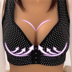Comfortable Seamless Bra For Women Fashion Push Up Bras Wire Free Lingerie Full Cup Bralette Cotton Underwear Brassiere Front Closure Stevvex