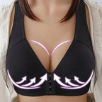 Comfortable Seamless Bra For Women Fashion Push Up Bras Wire Free Lingerie Full Cup Bralette Cotton Underwear Brassiere Front Closure Stevvex