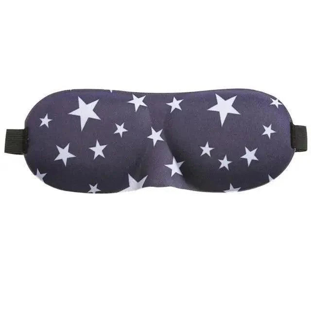 Comfortable Sleep Mask Natural Sleeping Adjustable Eye Mask Lightweight Cover Eye Patch Unisex Blindfold Travel Mask Stevvex
