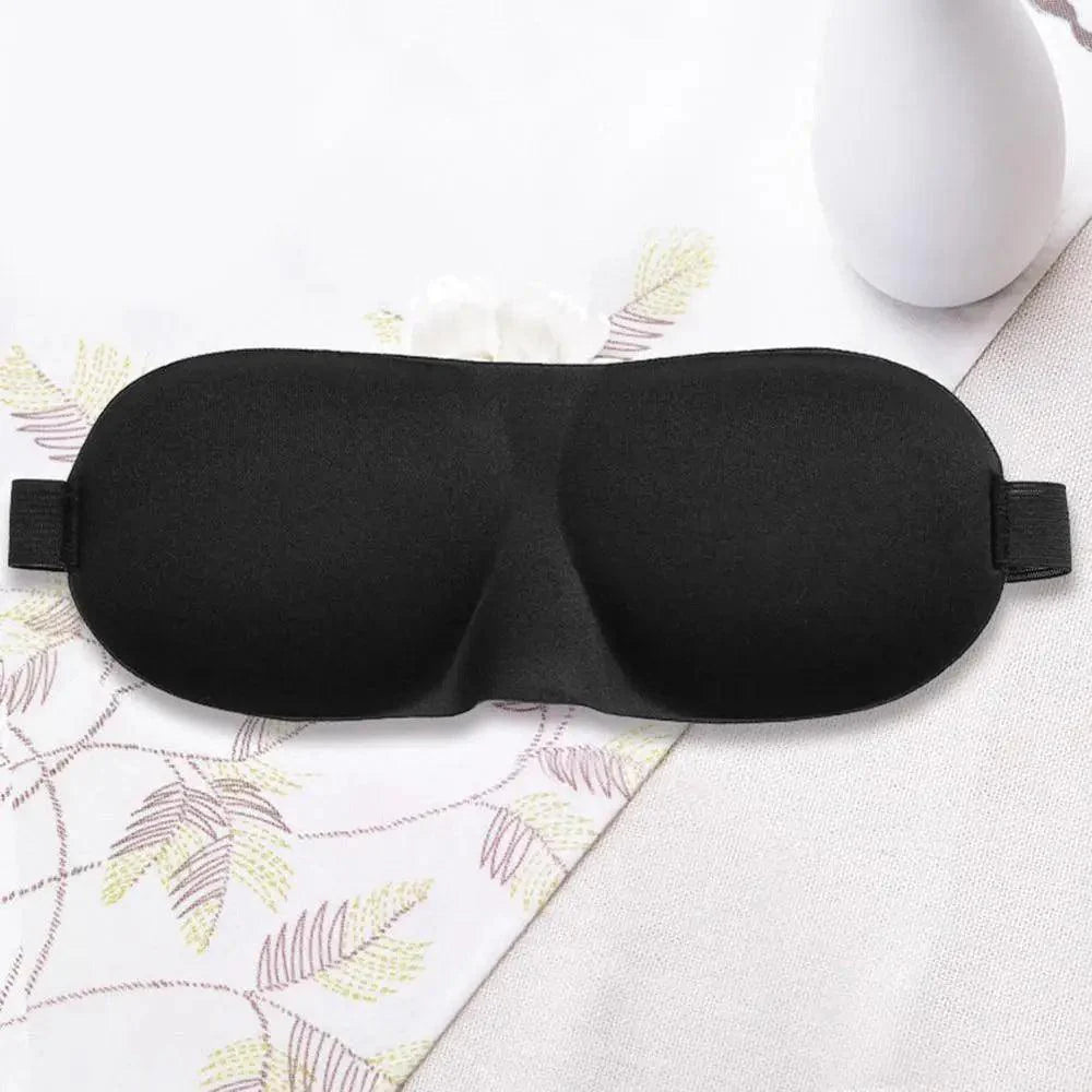 Comfortable Sleep Mask Natural Sleeping Adjustable Eye Mask Lightweight Cover Eye Patch Unisex Blindfold Travel Mask Stevvex