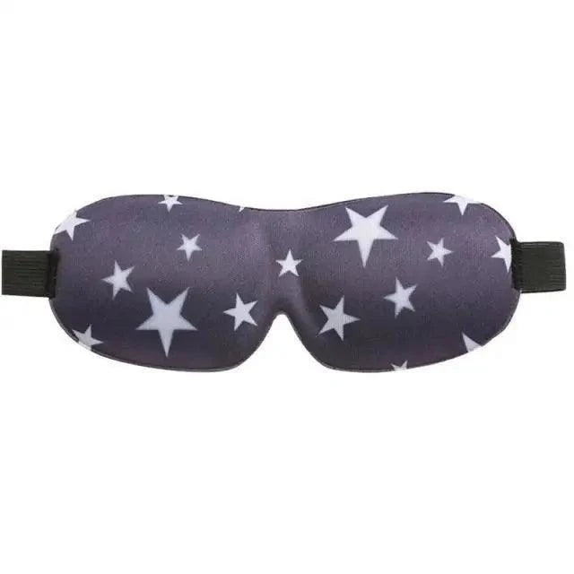 Comfortable Sleep Mask Natural Sleeping Adjustable Eye Mask Lightweight Cover Eye Patch Unisex Blindfold Travel Mask Stevvex