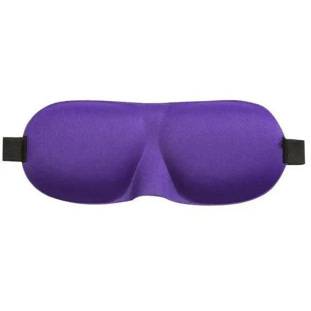 Comfortable Sleep Mask Natural Sleeping Adjustable Eye Mask Lightweight Cover Eye Patch Unisex Blindfold Travel Mask Stevvex