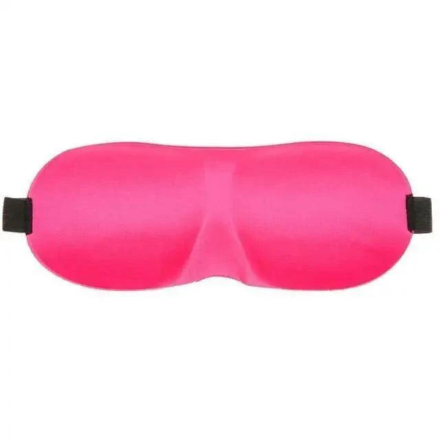 Comfortable Sleep Mask Natural Sleeping Adjustable Eye Mask Lightweight Cover Eye Patch Unisex Blindfold Travel Mask Stevvex