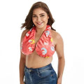 Comfortable Women Towel Bra Chest Hanging Neck Wrapped Big Bra Breastfeeding Lightweight Ladies Towel Bra Stevvex