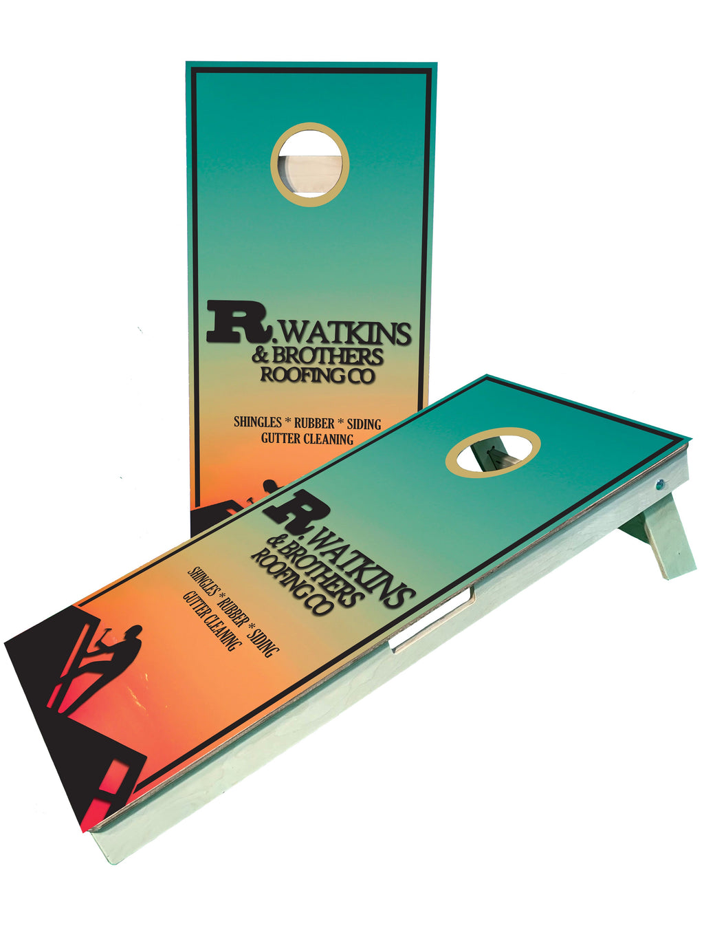 Custom Cornhole Boards (Your Company Logo, Image, or Design Request) - SJB-DIAMOND ELITES