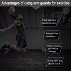Compression Sleeve Sports Arm Cover Basketball Cycling Arm Warmer Summer Running UV Protection Volleyball UV Sun Protection Cooling Arm Sleeves Compression Sports Cover Up Arm Sleeve For Biking Cycling Outdoor Sports Stevvex