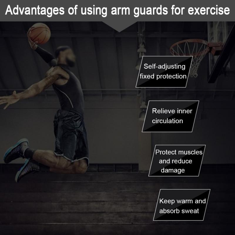 Compression Sleeve Sports Arm Cover Basketball Cycling Arm Warmer Summer Running UV Protection Volleyball UV Sun Protection Cooling Arm Sleeves Compression Sports Cover Up Arm Sleeve For Biking Cycling Outdoor Sports Stevvex