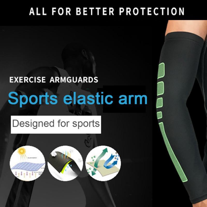 Compression Sleeve Sports Arm Cover Basketball Cycling Arm Warmer Summer Running UV Protection Volleyball UV Sun Protection Cooling Arm Sleeves Compression Sports Cover Up Arm Sleeve For Biking Cycling Outdoor Sports Stevvex