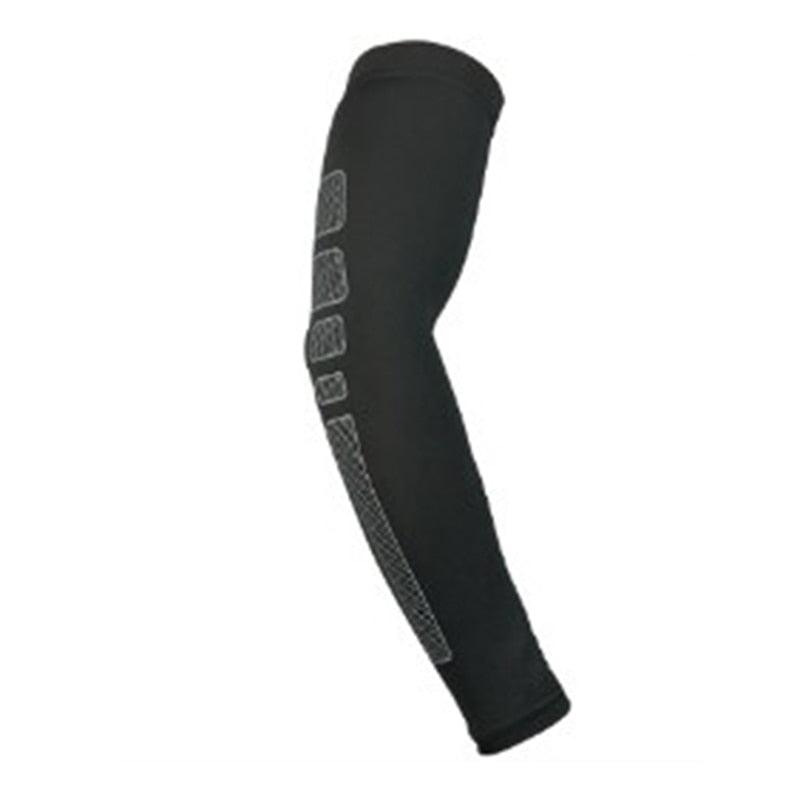 Compression Sleeve Sports Arm Cover Basketball Cycling Arm Warmer Summer Running UV Protection Volleyball UV Sun Protection Cooling Arm Sleeves Compression Sports Cover Up Arm Sleeve For Biking Cycling Outdoor Sports Stevvex