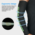 Compression Sleeve Sports Arm Cover Basketball Cycling Arm Warmer Summer Running UV Protection Volleyball UV Sun Protection Cooling Arm Sleeves Compression Sports Cover Up Arm Sleeve For Biking Cycling Outdoor Sports Stevvex