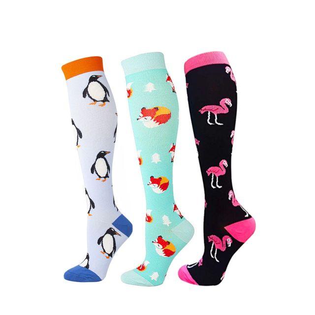 Compression Socks Athletic Best Graduated Breathable Nursing Socks Fit Running Outdoor Sports Socks Hiking Socks For Athlete Men And Women Stevvex