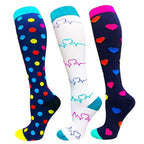 Compression Socks Athletic Best Graduated Breathable Nursing Socks Fit Running Outdoor Sports Socks Hiking Socks For Athlete Men And Women Stevvex