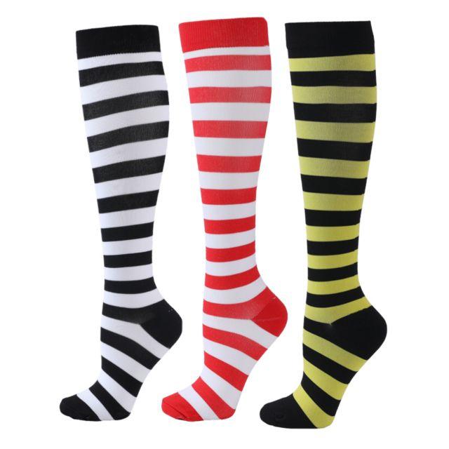 Compression Socks Athletic Best Graduated Breathable Nursing Socks Fit Running Outdoor Sports Socks Hiking Socks For Athlete Men And Women Stevvex