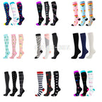 Compression Socks Athletic Best Graduated Breathable Nursing Socks Fit Running Outdoor Sports Socks Hiking Socks For Athlete Men And Women Stevvex