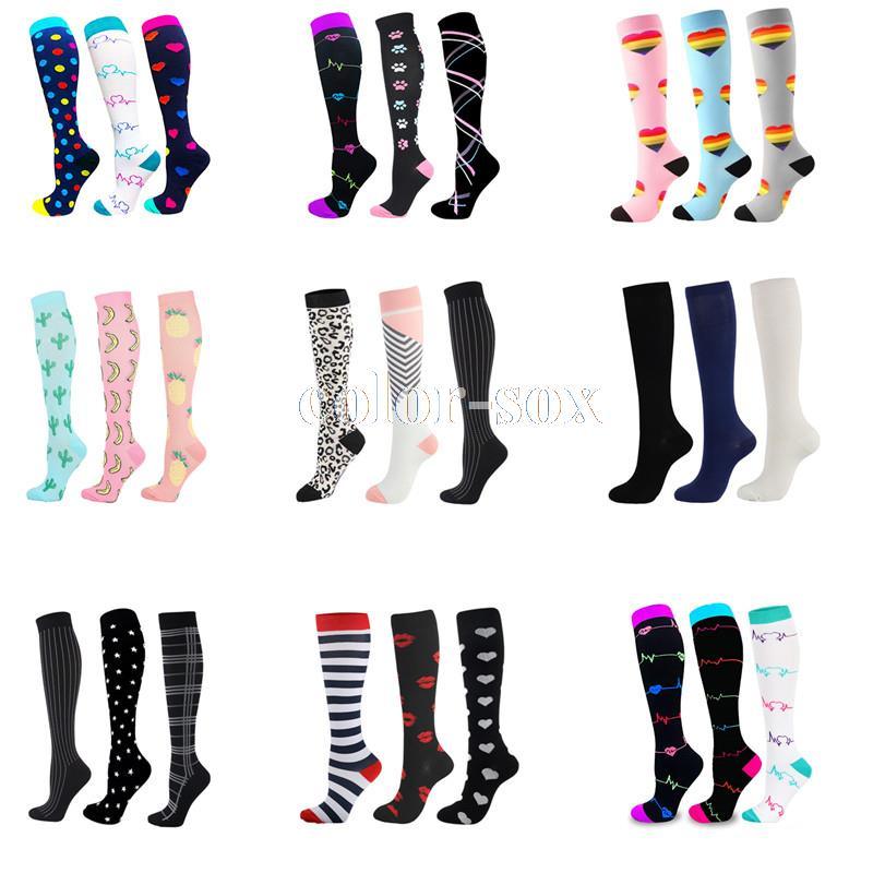 Compression Socks Athletic Best Graduated Breathable Nursing Socks Fit Running Outdoor Sports Socks Hiking Socks For Athlete Men And Women Stevvex