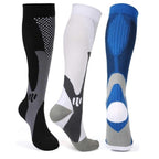 Compression Socks Athletic Best Graduated Breathable Nursing Socks Fit Running Outdoor Sports Socks Hiking Socks For Athlete Men And Women Stevvex