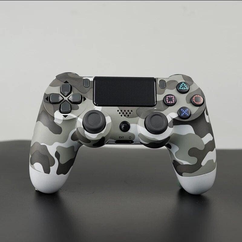 Controller Bluetooth Vibration Gamepad Controller Wireless Bluetooth Gamepad with Upgraded Analog Sticks Dual Vibration/6-Axis Motion Sensor Compatible with Wireless Joystick Stevvex