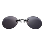 Convenient And Lightweight Sun Protection Sunglasses New Clip On Nose Glasses New Round Rimless Matrix Shape Sunglasses For Men & Women  Mini Frameless Vintage Sunglasses For men Stevvex