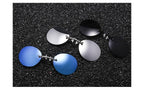 Convenient And Lightweight Sun Protection Sunglasses New Clip On Nose Glasses New Round Rimless Matrix Shape Sunglasses For Men & Women  Mini Frameless Vintage Sunglasses For men Stevvex
