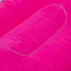 Convenient Ultralight Inflatable PVC Nylon Air Pillow Sleep Cushion Travel Bedroom Hiking Beach Car Plane Head Rest Support Inflatable Camping Travel Pillows Ultralight Inflatable Pillow Small Squared Flocked Fabric Air Pillow for Hiking Camping Traveling Stevvex