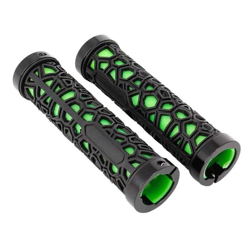 Cool Bicycle Lock On Comfort Rubber Handle Grips Bike Handlebar Grips Non Slip Soft Rubber Mountain Bicycle Handlebar Bike Handle Grips Rubber Mushroom Bicycle Grips Stevvex