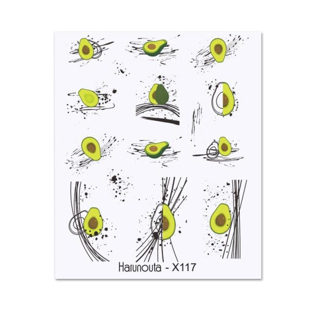 Cool Geometrics Pattern Water Decals Stickers Flower Leaves Slider For Nails Spring Summer Nail Art Decoration Tattoos Women Nail Art Stickers Water Transfer Decals Design Nail Art Supplies Manicure Acrylic Nail Foil Stencils Decorations Stevvex
