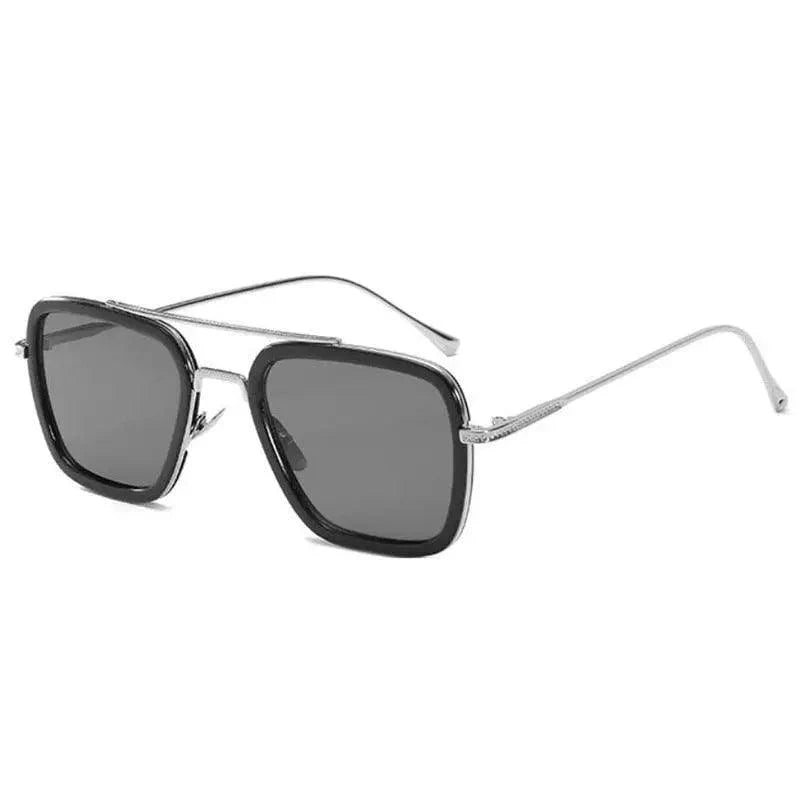 Cool Glasses Modern  Elegant Cosplay Vintage Retro  Sunglasses Vintage Aviator Square Sunglasses for Men Gold Frame Retro  Classic Sunglasses Stevvex