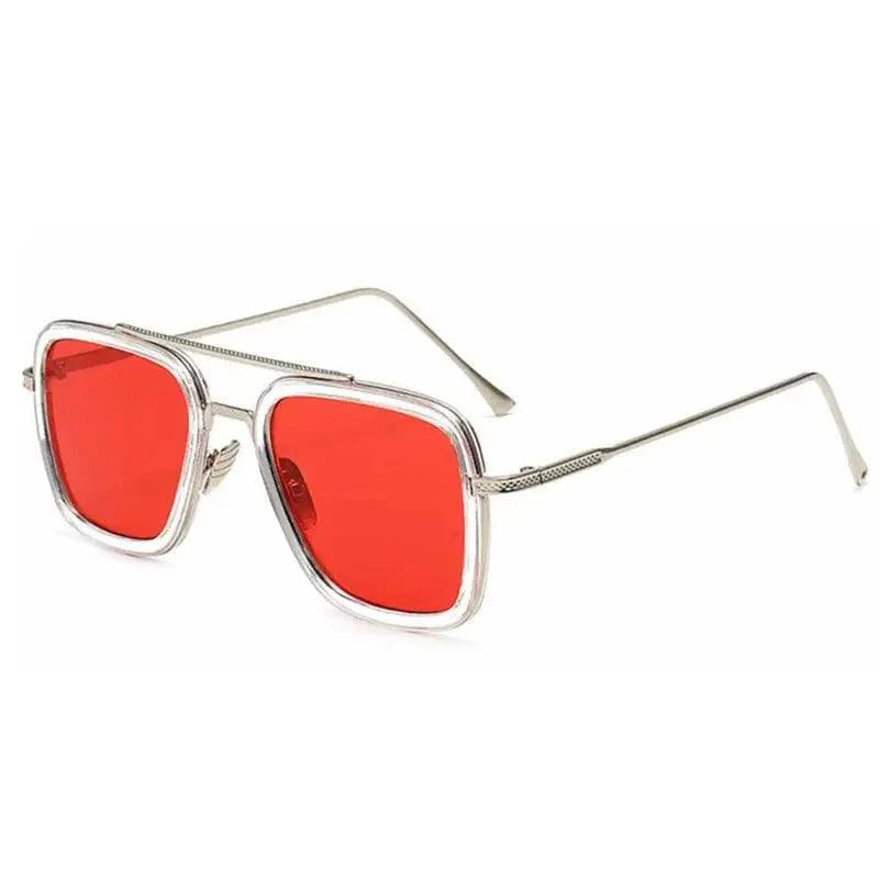Cool Glasses Modern  Elegant Cosplay Vintage Retro  Sunglasses Vintage Aviator Square Sunglasses for Men Gold Frame Retro  Classic Sunglasses Stevvex