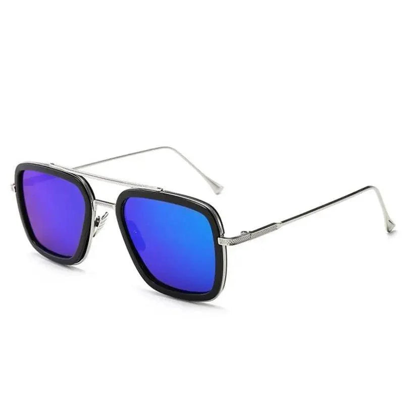 Cool Glasses Modern  Elegant Cosplay Vintage Retro  Sunglasses Vintage Aviator Square Sunglasses for Men Gold Frame Retro  Classic Sunglasses Stevvex