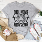 Cool Moms Know Jesus Tee Peachy Sunday
