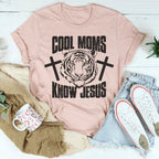 Cool Moms Know Jesus Tee Peachy Sunday