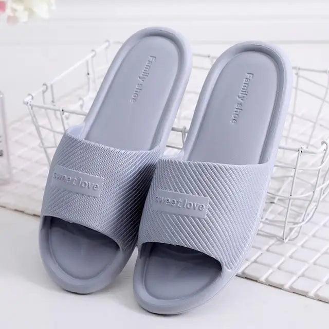 Cool New Slippers Women Summer Flip Flops Indoor Slippers Unique Design House Bathroom Non-slip Soft Flip Flops For Women Stevvex