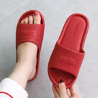 Cool New Slippers Women Summer Flip Flops Indoor Slippers Unique Design House Bathroom Non-slip Soft Flip Flops For Women Stevvex
