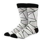 Cool Sock Astronaut Pattern Winter Socks For Men Thick Long Funny Socks Colorful Designs For Your Outfit Stevvex