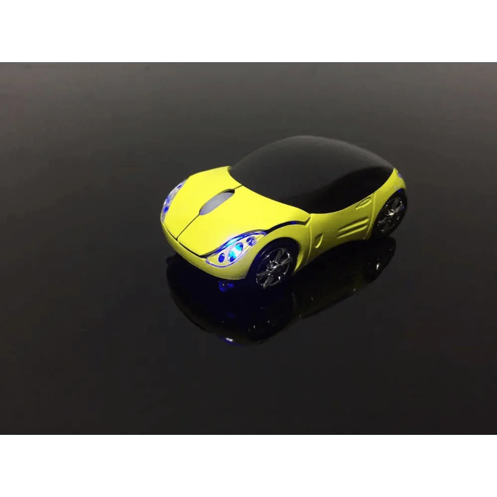Cool Sport Car Wireless Mouse 3D  Shape Ergonomic Optical Mice Stylish USB Receiver Mouse For Laptop And Computer Stevvex